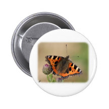 Small Tortoiseshell Butterfly 9Y417D-010 Button