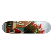 Small Town in Autumn Princess Anne MD Skate Board Decks