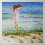 Small Wonder at the beach Print