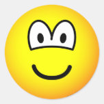 Smile! big tellow emoticon sticker