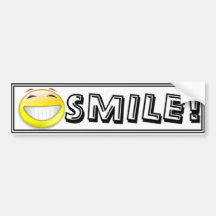 smile bumper stickers