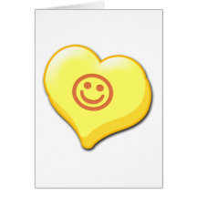 Smile Candy Heart Card