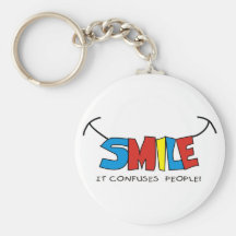 smile keychains