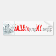SMILE Political Satire Bumper Sticker