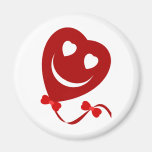 Smiley Balloon Magnet