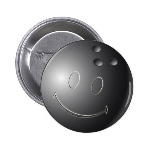 SMILEY FACE BOWLING BALL PIN