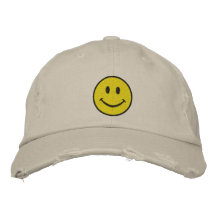 Smiley Face Hat Baseball Cap