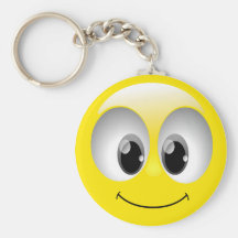 SMILEY FACE KEY CHAIN