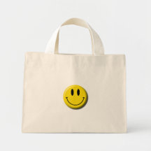Smiley Face Tote Bag