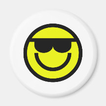 Smiley Fridge Magnet