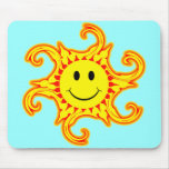 Smiley Sun Mousepads