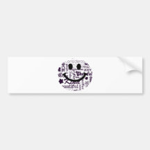 smileyallthegood2 bumper sticker