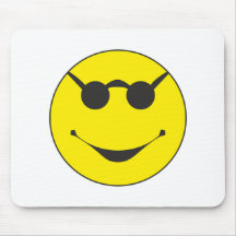 smilie Sonnenbrille sunglasses Mousepads