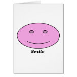 Smiling Face and poem card