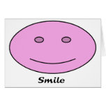 Smiling Face Greeting Card
