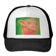 Smiling Pig Hats