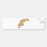 Smiling Platypus Bumper Stickers