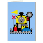 Smiling Train Greeting Cards