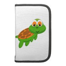 Smiling turtle cartoon planners