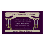Smoke & Candles Art Nouveau / Deco Business Cards