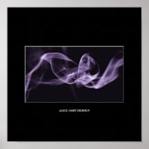 SMOKE PHOTOGRAHY 03, ALICE MARY HERDEN POSTER