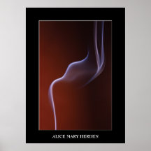 SMOKE PHOTOGRAHY , ALICE MARY HERDEN POSTERS