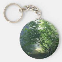 Smokey Paths Trails Forests Woods Keychains