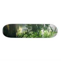 Smokey Paths Trails Forests Woods Custom Skate Board