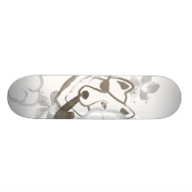 Smoking Wolf Skateboard Deck