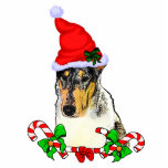 Smooth Collie Christmas Gifts Ornament Cut Out