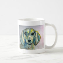 Smooth Haired Dachshund Mugs