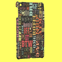 SMS Texting Collage ipad mini cases