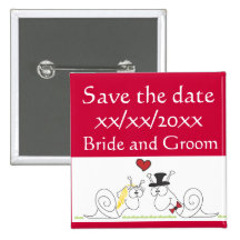 Snail love save the date button