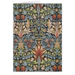 Snakeshead design by William Morris cards