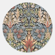 Snakeshead design by William Morris Stickers