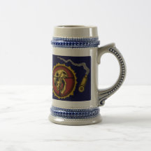 Sniper cool beer mug design