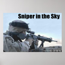Sniper in the Sky Posters