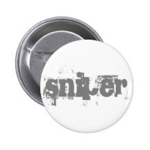 sniper tshirt pinback buttons