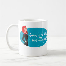 Snooty Lady Coffee Mugs
