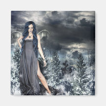 Snow Fairy Magnet