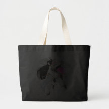 Snow & Feathers Geisha Maiko Asian Anime Manga Art Canvas Bags