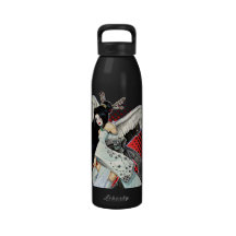 Snow & Feathers Geisha Water Bottle
