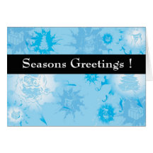 Snow Flake Craze Greeting Cards