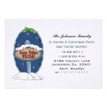 Snow Flakes Party Invitations