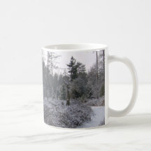Snow in the New Forest Coffee Mug