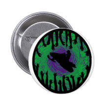 SNOW MOBILE AURORA PINBACK BUTTONS