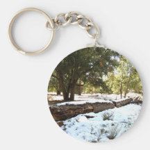 Snow On The Floor Key Chain