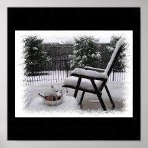 Snow Pot Posters