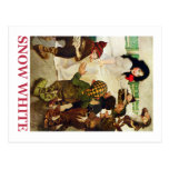 Snow White and The Seven Dwarfs Postcard