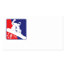 Snowboarding Business Card